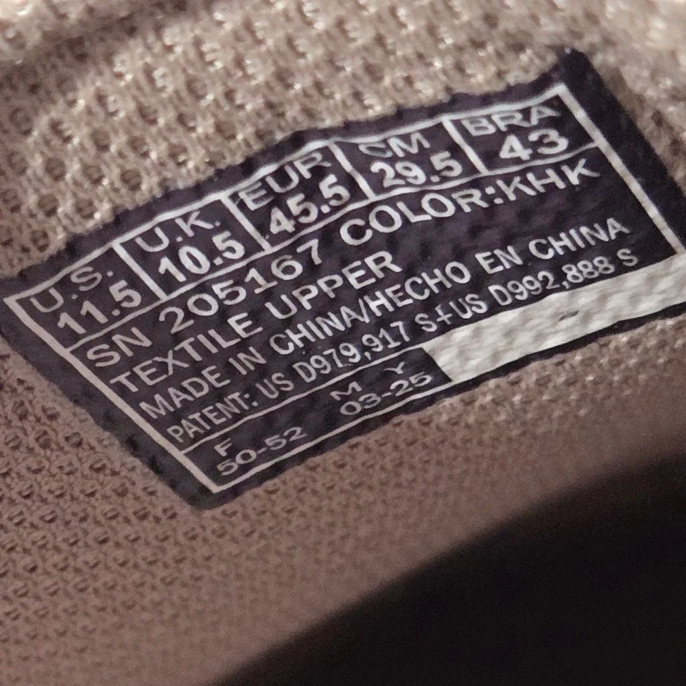 Skechers Slip-Ins Expected Cayson Moc Toe Canvas Loafers Mens 11.5 Beige NEW
